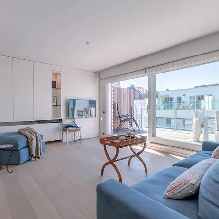 Heavenly Penthouse With Lateral Sea View Apartmán Knokke-Heist